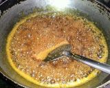 A picture of step 4 of Dry Fruit Chikki with Besan.