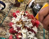 A picture of step 2 of Uncle Denny’s Poke.