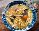 A picture of step 8 of Japanese Miso Butter Ramen.
