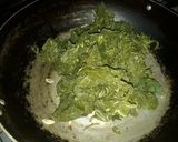 Foto langkah ke 6 dari resep Tumis daun singkong terasi☘☘☘.