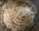 A picture of step 3 of Vegan Yakisoba - Japanese one pot noodles.