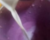 A picture of step 3 of Magical Purple Milk Shake.