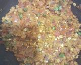 A picture of step 3 of Peri Peri masala oats.