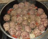 Foto del paso 3 de la receta: Fideos con albóndigas