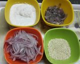 A picture of step 1 of Hyderabadi White Chicken Korma.