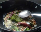 A picture of step 4 of Palak Hariyali.