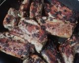 A picture of step 8 of Pork Ribs with Homemade BBQ Sauce, Potatoes, and Avocado.