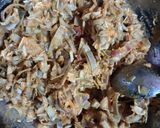 Foto langkah ke 4 dari resep Botok Jantung Pisang & Udang.