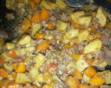 A picture of step 5 of GIMA (a sudaneese dish).