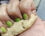 A picture of step 5 of Dal Baati Churma.