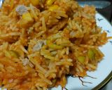 صورة لخطوة 8 من وصفة أرز بسمتي مع خضار وصلصة طماطم
