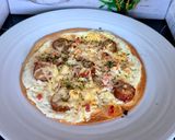 Une image de l'étape 4 de Pizzas 🍕 wraps aux lardons et saucisses fumées.