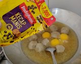 Foto langkah ke 3 dari resep Spaghetti Simple Telur Bakso Kecap Rumahan.