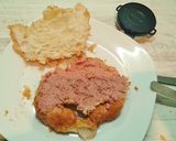 Foto del paso 2 de la receta Croissant relleno de paté y queso cheddar