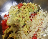 Foto del paso 6 de la receta: Tarta de puerro y cebolla sin masa con guacamole diferente