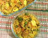 A picture of step 14 of Vegetable Pulao.