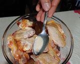 A picture of step 2 of Baked Buffalo Wings.