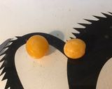 Une image de l'étape 6 de Crèmes pistache,orange et mirabelles du jardin.