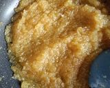 A picture of step 4 of Apple burfi.