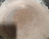 Foto langkah ke 2 dari resep Bolu kukus coklat mekar tanpa telur tanpa mixer.