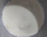 A picture of step 3 of Thandai frappe.