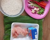 Foto langkah ke 1 dari resep Nasi bakar ayam.
