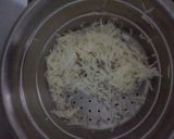 A picture of step 2 of Falahari aloo ka lacha.