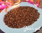 A picture of step 3 of Oven Roasted Red Lobia or Red Cow Peas.