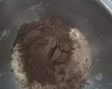 A picture of step 7 of Marble tea Cake.