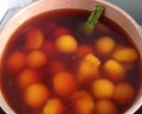 Foto langkah ke 3 dari resep Bubur Biji Salak Labu Kuning.