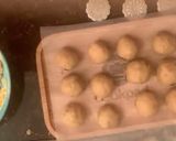 A picture of step 4 of Ma’amoul (Date filled cookies).
