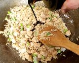 A picture of step 4 of My Wholemeal Chicken, Egg Fried Rice 😀.