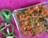 Creamy capsicum sabji recipe step 4 photo