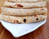 A picture of step 13 of Soft layered chapatti.