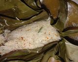 Foto langkah ke 8 dari resep Pepes teri nasi pake kelapa.