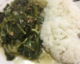 صورة لخطوة 9 من وصفة سبانخ باللحمة مع رز ابيض