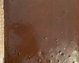 A picture of step 5 of Texas Sheet Cake.