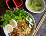 Foto langkah ke 6 dari resep Mie Ayam Sederhana (memanfaatkan sisa olahan ayam).
