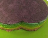 Foto langkah ke 7 dari resep Steamed rainbow cake.