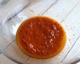 Une image de l'étape 1 de Brochettes de poulet - marinade curry.