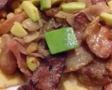 Foto del paso 3 de la receta: Totopos con tocineta y chili con carne