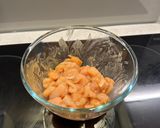 A picture of step 1 of Chow Mein.