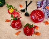 Tomato Beetroot Basil soup recipe step 4 photo