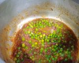 A picture of step 4 of Choliya chawal.