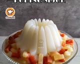 Gambar langkah 10 resipi Puding Sejuk.