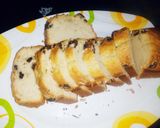 A picture of step 8 of Oreo cake loaf.