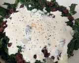 Foto del paso 4 de la receta: Pollo marinado oriental a la barbacoa con espinacas a la crema y arándanos!!!!