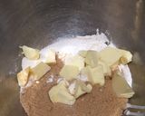 A picture of step 2 of Rhubarb and Apple Crumble.