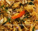 Foto langkah ke 4 dari resep Ayam Suwir Bumbu Kuning.