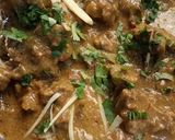A picture of step 5 of Mutton karahi.